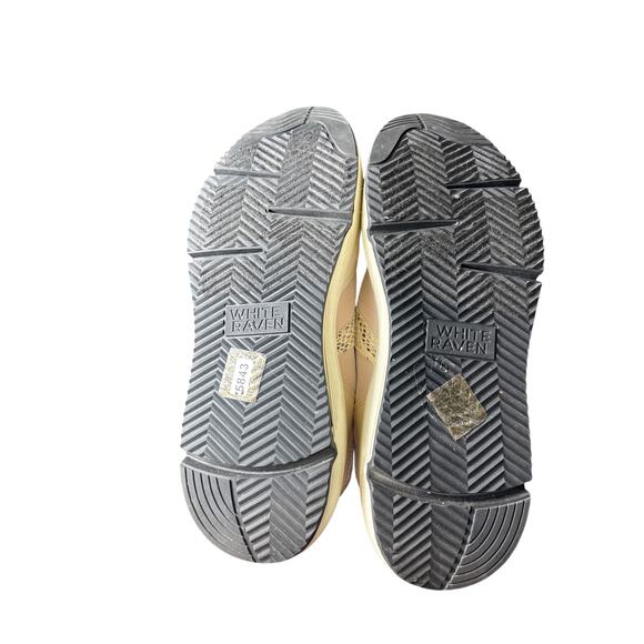 NWOB White Raven Pink White Silver Fashion Sneaker Sz 8.5 - Picture 5 of 5